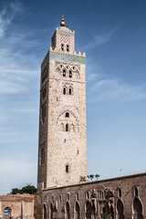 Fototapeta premium Morocco. Marrakech. Mosque of Koutoubia