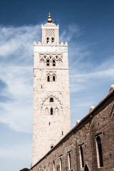Fototapeta premium Morocco. Marrakech. Mosque of Koutoubia