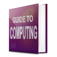 Computing guide concept.