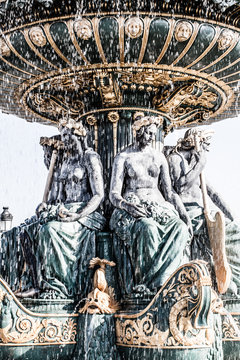 Paris - fountain from Place de la Concorde