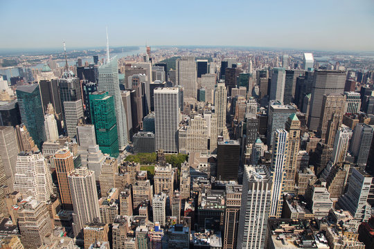 Skyline of midtown Manhattan, New York City