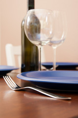 gedeckter Tisch