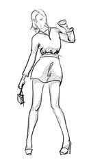 SKETCH. fashion girls