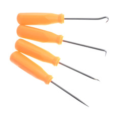 scratch tools set isolated on white