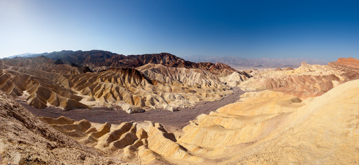Fototapeta na wymiar Zabriskie Point, Death Valley
