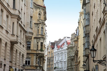 Fototapeta na wymiar Dzielnica żydowska Stare miasto Praga Czechy