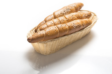 Salzstengel im Brotkorb