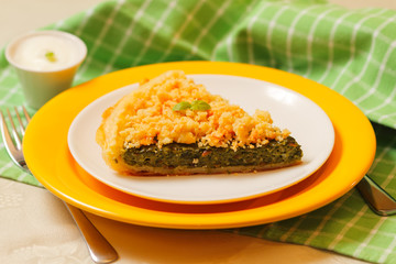 Spinach tart