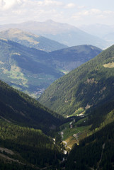 Naklejka premium Alps in the Vinschgau