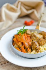 Fine Bulgur And Pork Stew