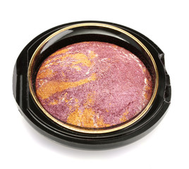 bright eye shadow, isolated on white