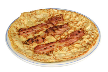 Pancake with Bacon.
