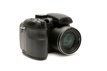 photocamera isolated on white background