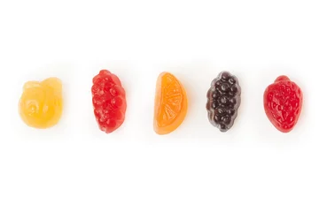 Crédence de cuisine en verre imprimé Bonbons Organic Fruit Gummy Snacks for Kids