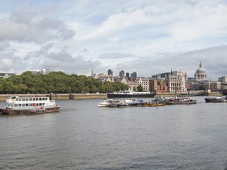Naklejka premium River Thames in London