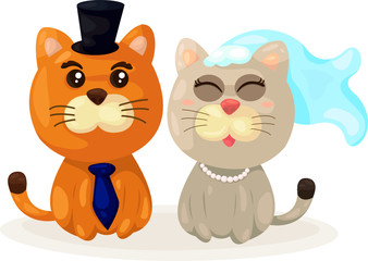cats wedding