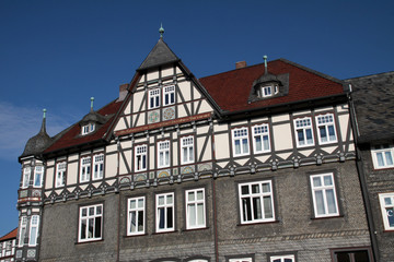 Fototapeta na wymiar Fachwerkhaus in Goslar