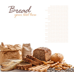 Composition with bread
