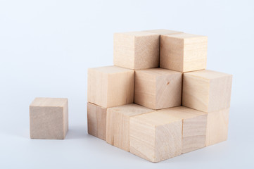 wooden blocks