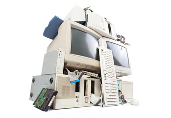 old computer components