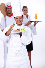 staff of catering sector