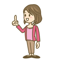 女性　イラスト　全身　ポイント