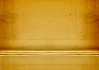 Vintage creased paper background