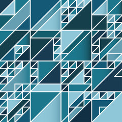 Fototapeta premium Abstrakte geometrische Gestaltung