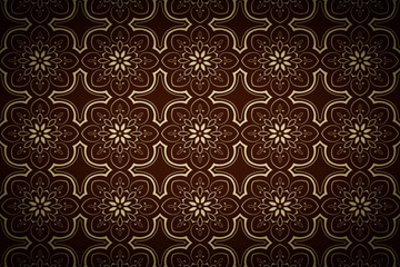 Old fashioned abstract pattern vintage background