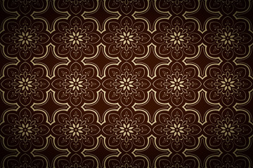 Old fashioned abstract pattern vintage background