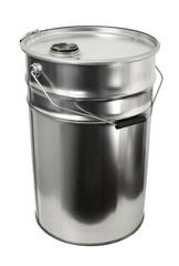 latta per liquidi in fondo bianco