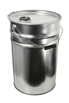latta per liquidi in fondo bianco