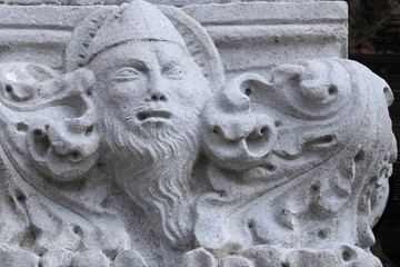 Bass-relief on San Biagio Church