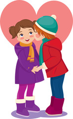 Children in love