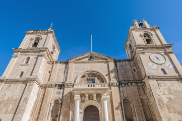 Fototapeta na wymiar Świętego Jana Co-Cathedral w Valletta, Malta