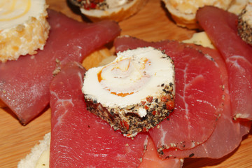 Schinlen-Käse-Baguette