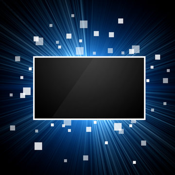 Image of computer or television screen with some pixels