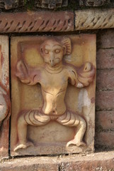 バハルプールのレリーフ　ガルーダ