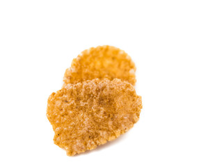 corn flakes isolated