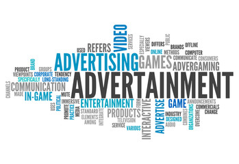 Word Cloud "Advertainment"