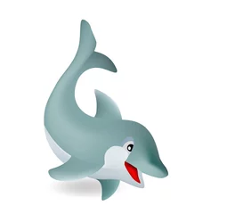 Poster schattige dolfijn © geocislariu