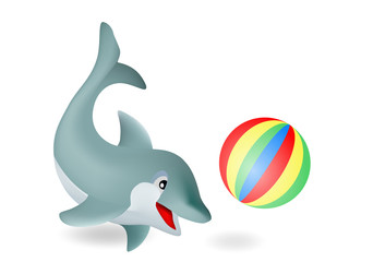 Obraz premium adorable dolphin