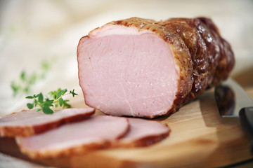 smoked pork fillet