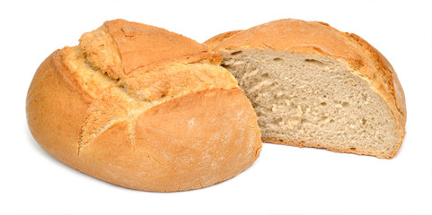 Bread from rye and wheat flour