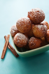 cheese pancakes with cinnamon