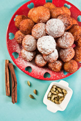 Cheesecakes top view