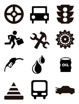 Car Maintenance And Repair Icons