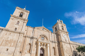 Fototapeta na wymiar Świętego Jana Co-Cathedral w Valletta, Malta