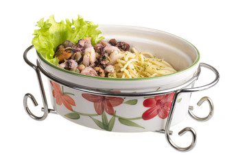 Seafood pasta