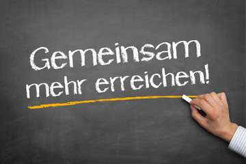 Gemeinsam mehr erreichen!